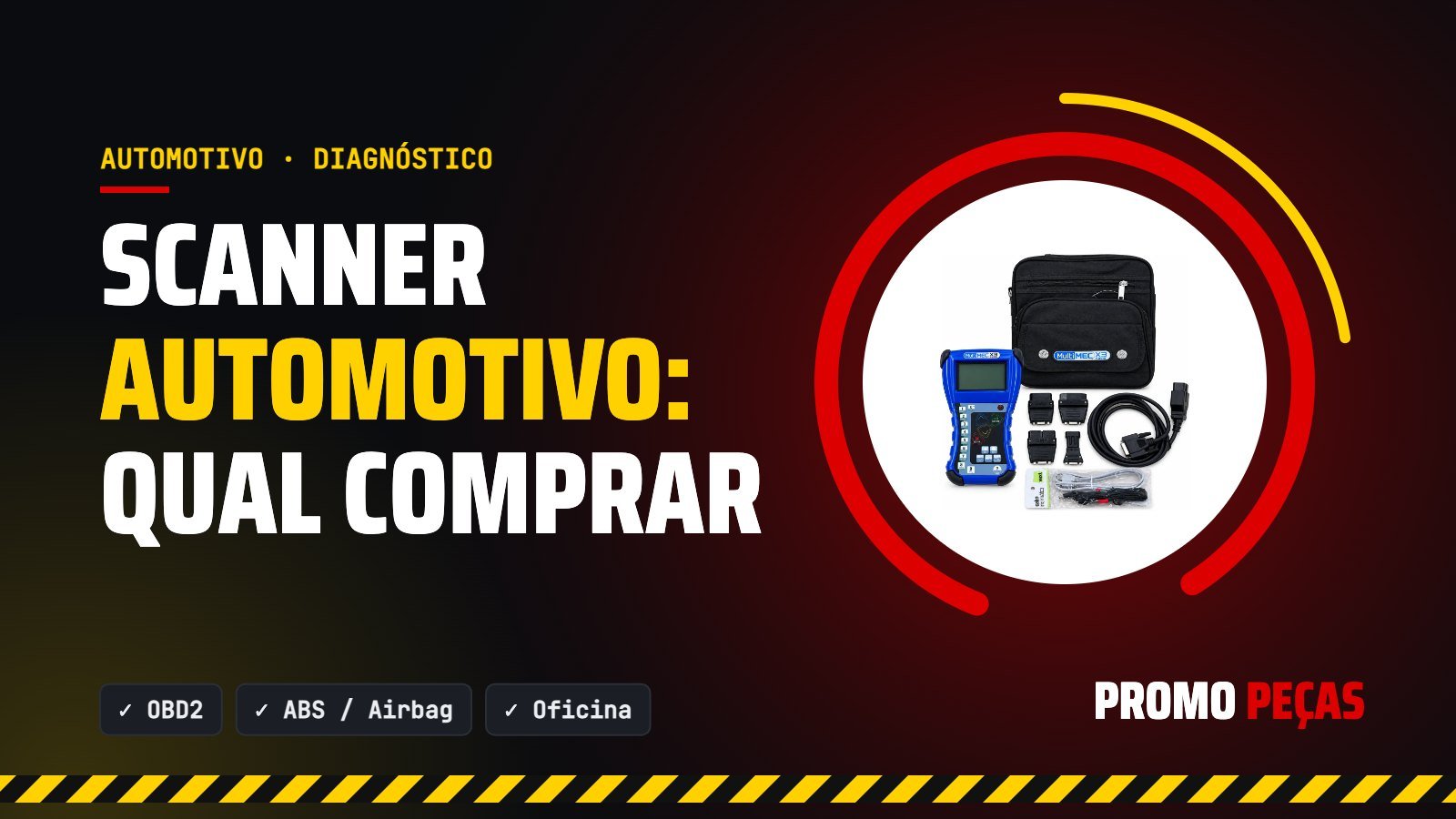 Scanner automotivo: do OBD2 básico ao profissional, qual comprar para casa ou oficina
